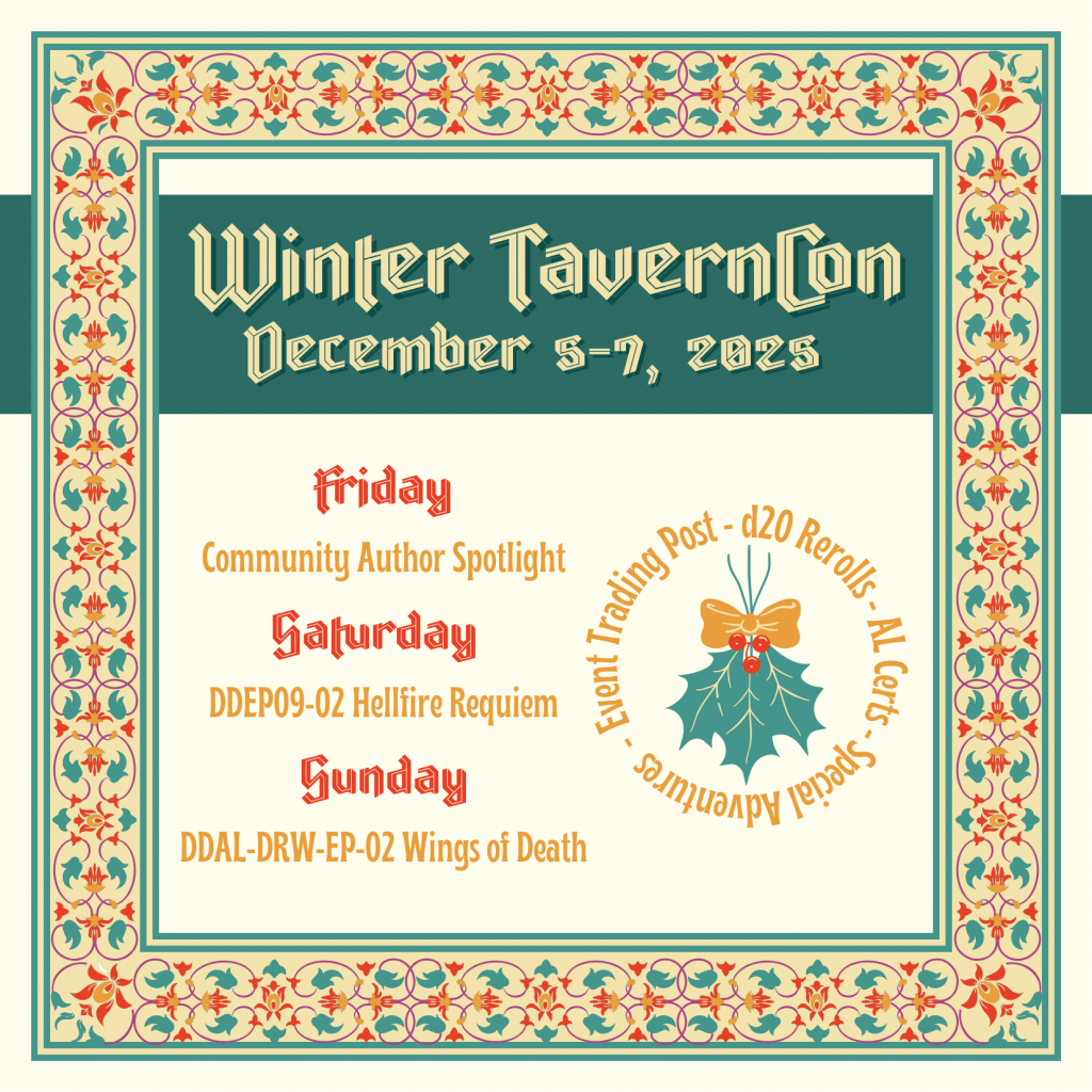 TAL Winter TavernCon 2025