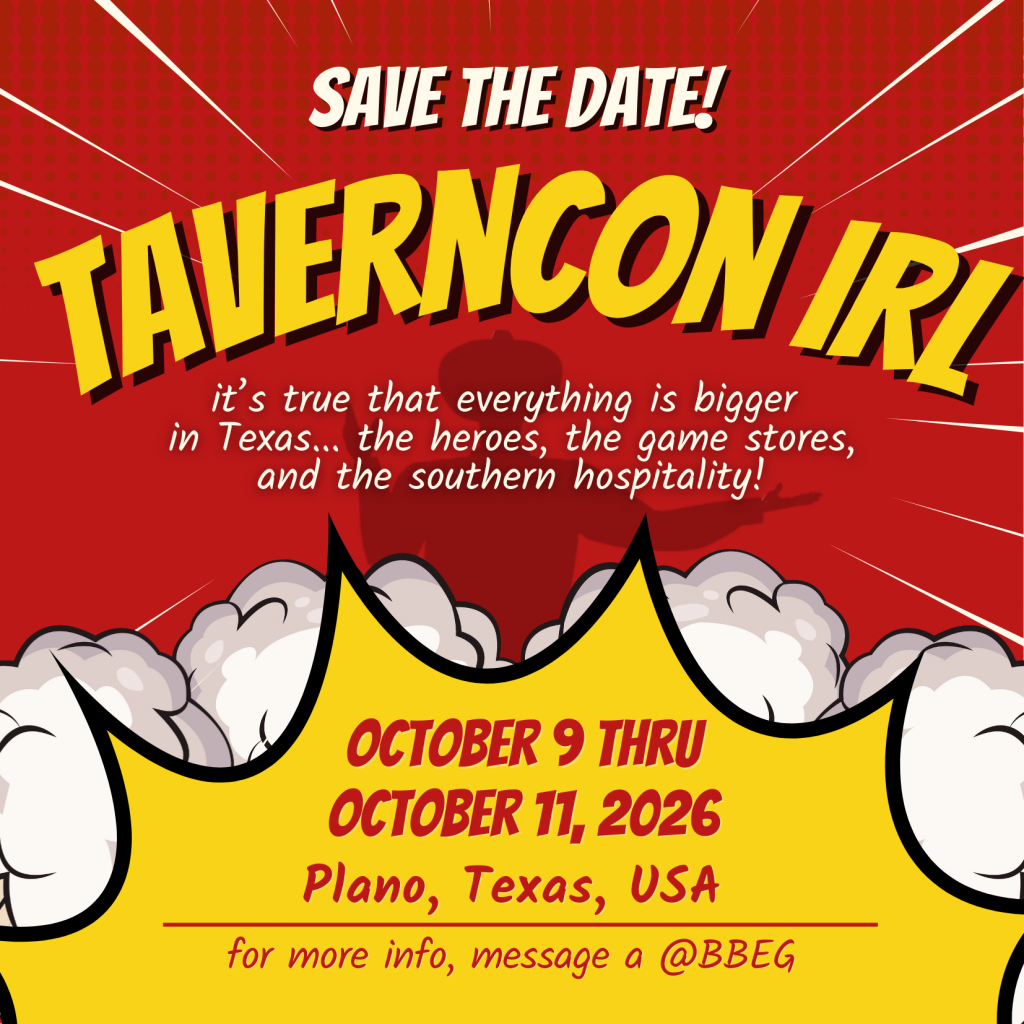 TavernCon IRL 2026